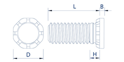 High Strength Clinch Stud